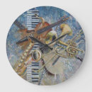 Buscar saxofón relojes de pared Instrumentos