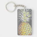 Buscar comida rectangulares llaveros Fruta