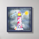 Buscar rayas rojas lienzos Acuarela