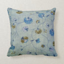 Buscar lino azul cojines Floral