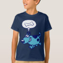 Buscar hueso de perro camisetas Para niños