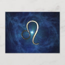 Buscar símbolo de leo postales Zodiaco