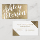 Buscar conocido tarjetas de visita Maquillaje
