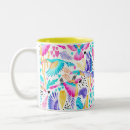 Buscar selva tropical tazas Hojas de palma