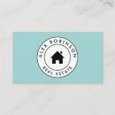 Buscar agente inmobiliario residencial tarjetas de visita Propiedades inmobiliarias