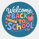 Buscar día del maestro pegatinas Nuevo año escolar