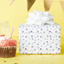 Buscar lunares papel de regalo Azul