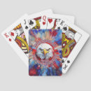 Buscar estrella roja barajas de cartas Rojo blanco y azul