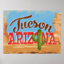 Buscar desierto de arizona posters Viaje vintage