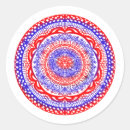Buscar mandala roja pegatinas Rojo