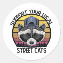 Buscar gato callejero pegatinas Zarigüeya