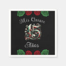 Buscar blanco verde rojo servilletas Rosas