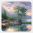 Buscar pescador divertido pegatinas Trucha