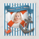 Buscar bote invitaciones Azul y blanco