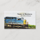 Buscar diesel tarjetas de visita Tren