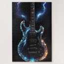 Buscar guitarra eléctrica puzzles Instrumento