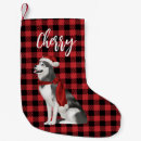Buscar husky siberiano calcetines navideños Cachorro