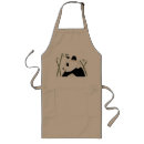 Buscar oso panda delantales Acuarela