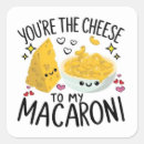 Buscar macarrones con queso pegatinas Divertido