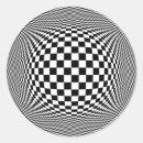 Buscar ilusión óptica pegatinas Blanco
