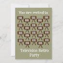 Buscar televisión invitaciones Fiesta
