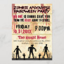 Buscar zombie invitaciones De fiesta zombie
