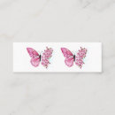 Buscar floral japonés tarjetas de visita Rosa