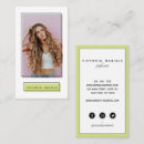 Buscar bailarina profesional tarjetas de visita Foto