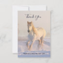Buscar caballo blanco tarjetas Nieve