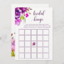 Buscar bingo nupcial invitaciones Flores