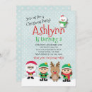 Buscar duende del invitaciones de navidad Papá noel