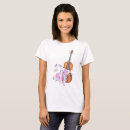 Buscar violin camisetas Acuarela