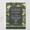 Buscar del camuflaje boda invitaciones Invitados