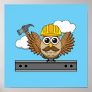 Buscar trabajador de construcción posters Martillo