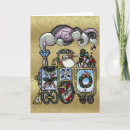 Buscar pasado moda tarjetas de navidad Vintage