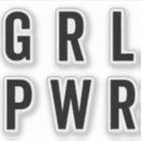 Buscar poder pegatinas Grl pwr