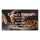 Buscar diseño la torta de tarjetas de visita Panadero