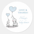 Buscar blue elephant baby shower pegatinas Simple
