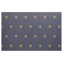 Buscar azul francés telas Fleur de lys