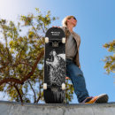 Buscar lobo blanco tablas de skate Blanco y negro