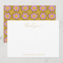 Buscar retro amarillo tarjetas Floral