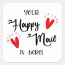 Buscar snail mail postales Rojo