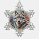 Buscar lobo gris adornos Depredador