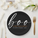 Buscar halloween papel platos Negro