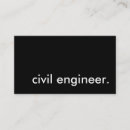 Buscar ingeniero civil tarjetas de visita Moderno
