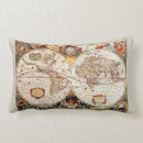 Buscar mapa del mundo antiguo cojines Atlas