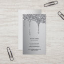 Buscar metal tarjetas de visita Femenino