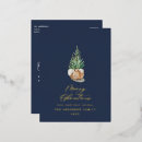 Buscar árbol de navidad azul postales Elegante