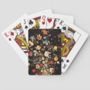 Buscar flores elegantes barajas de cartas Moderno