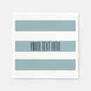 Buscar rayas grises y blancas servilletas Blanco